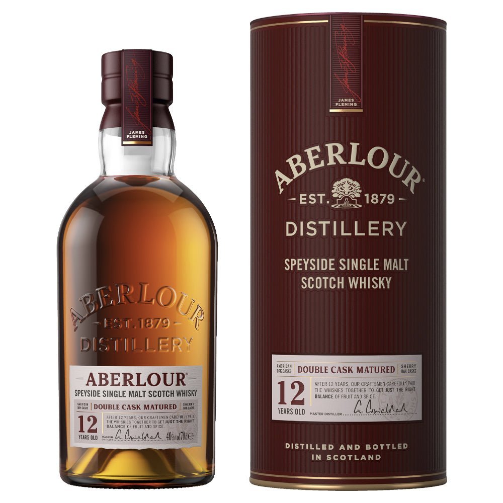 Aberlour 12 Year Old Scotch Whisky (700mL) - drinkswithdave