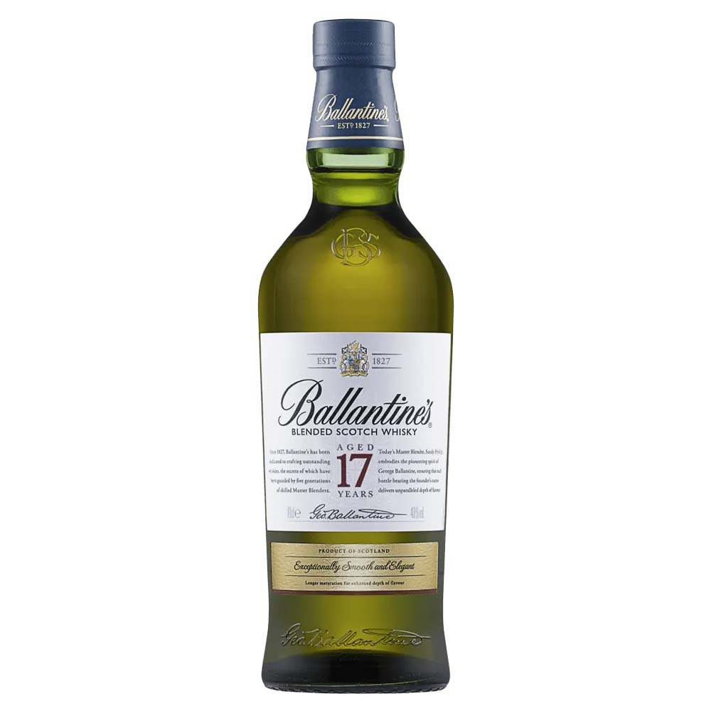 Ballantine's 17 Year Old Scotch Whisky (700mL) - drinkswithdave