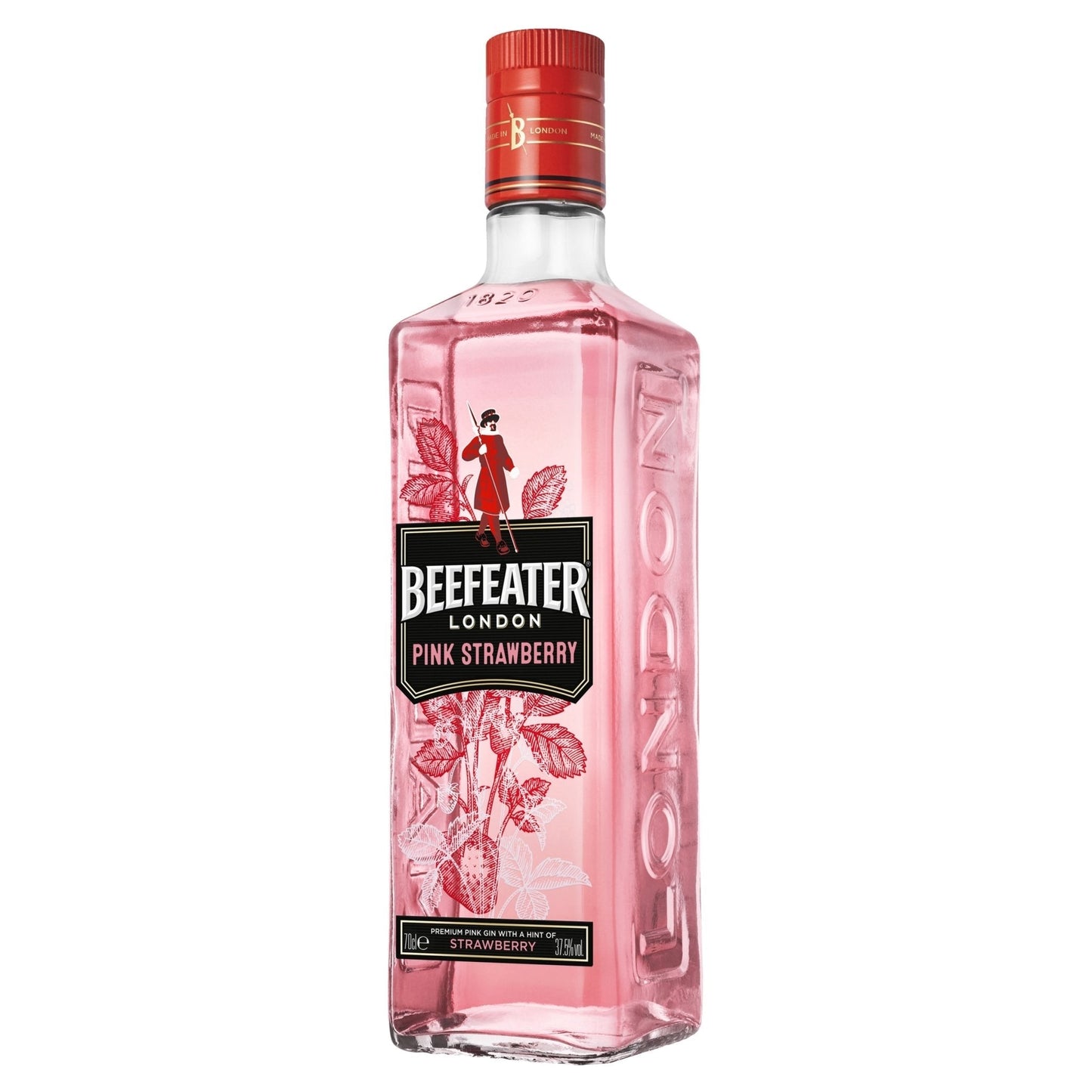 Beefeater Pink Gin England London Dry with Balloon Glass Gift Pack (700mL) - drinkswithdave