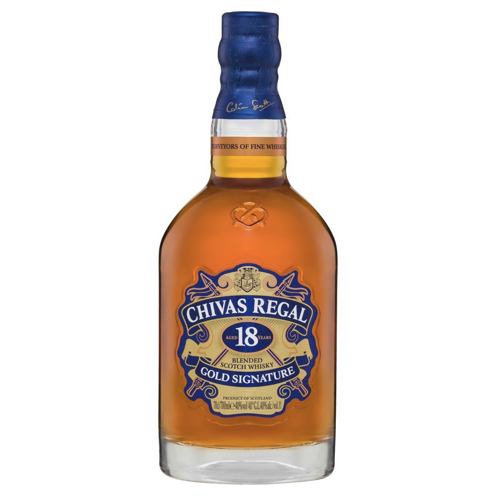 Chivas Regal 18 Gold Signature Blended Scotch Whisky (700mL) - drinkswithdave