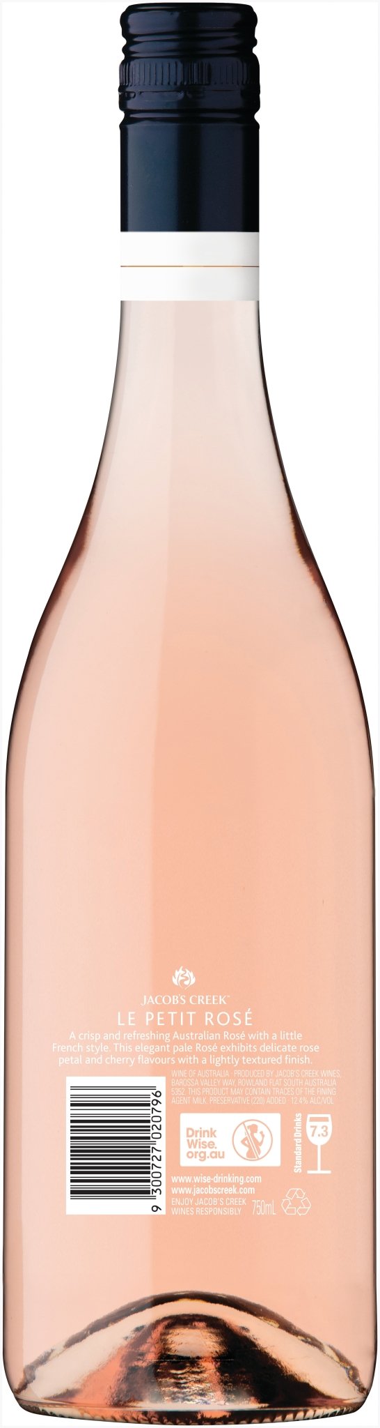 Jacob's Creek 2021 Le Petit Rosé (750mL) - drinkswithdave