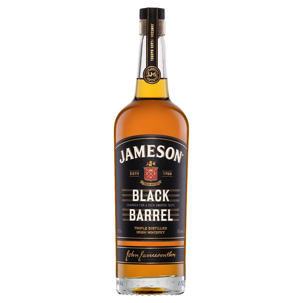 Jameson Black Barrel Limited Edition Pack with Hip Flask (700mL) - drinkswithdave