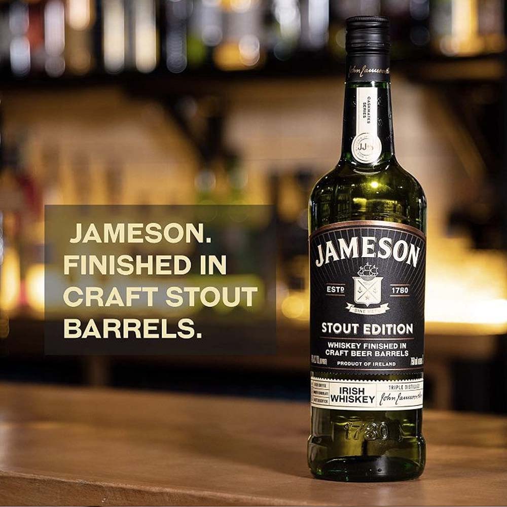 Jameson Caskmates Stout Edition Irish Whiskey (700mL) - drinkswithdave