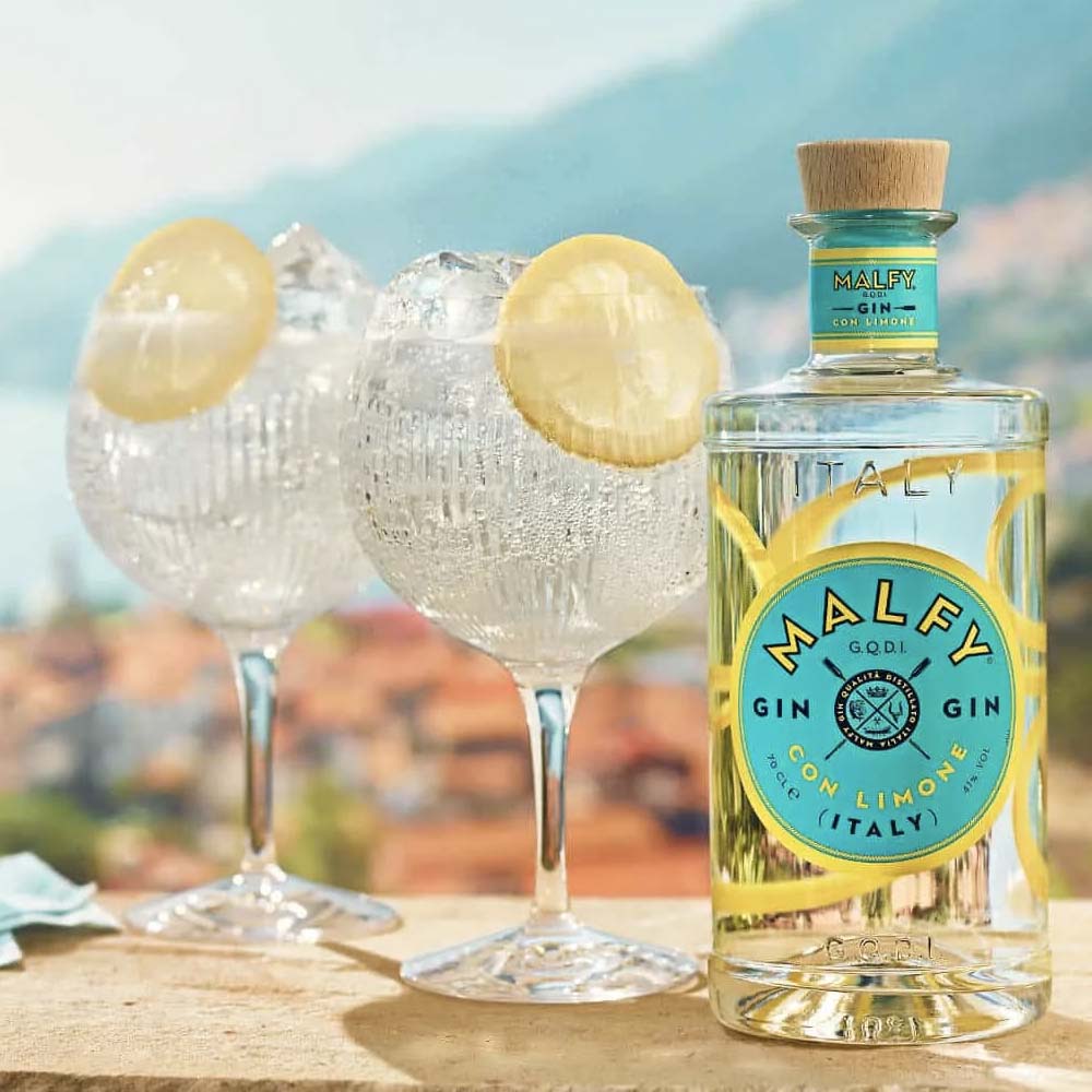 Malfy Con Limone Gin (700mL) - drinkswithdave