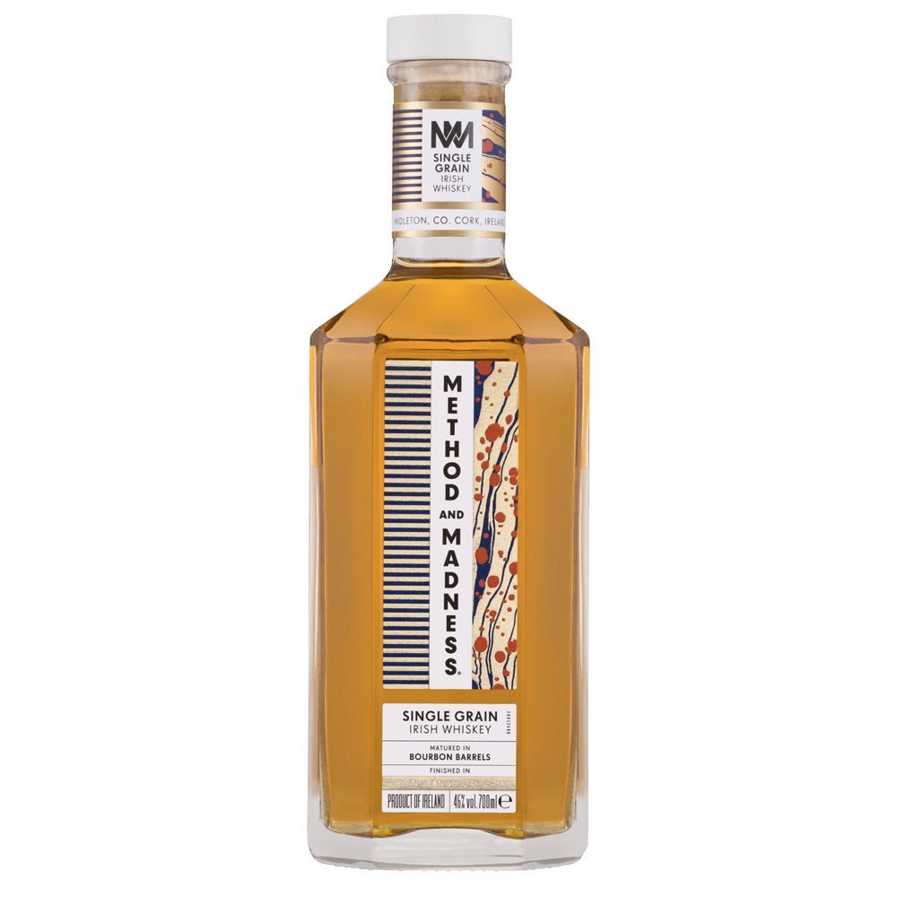 Method and Madness Single Grain Irish Whiskey (700mL) - drinkswithdave