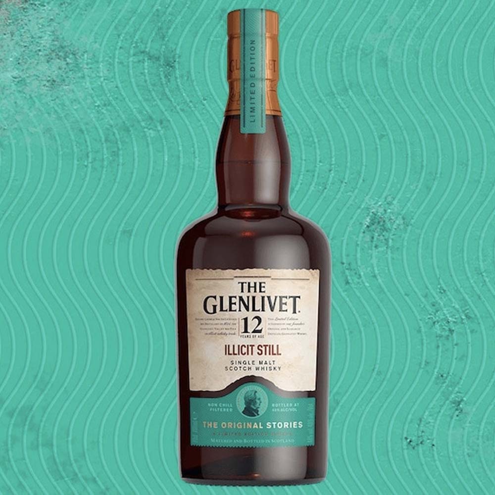 The Glenlivet 12 Year Old Illicit Still Single Malt Scotch Whisky (700mL) - drinkswithdave