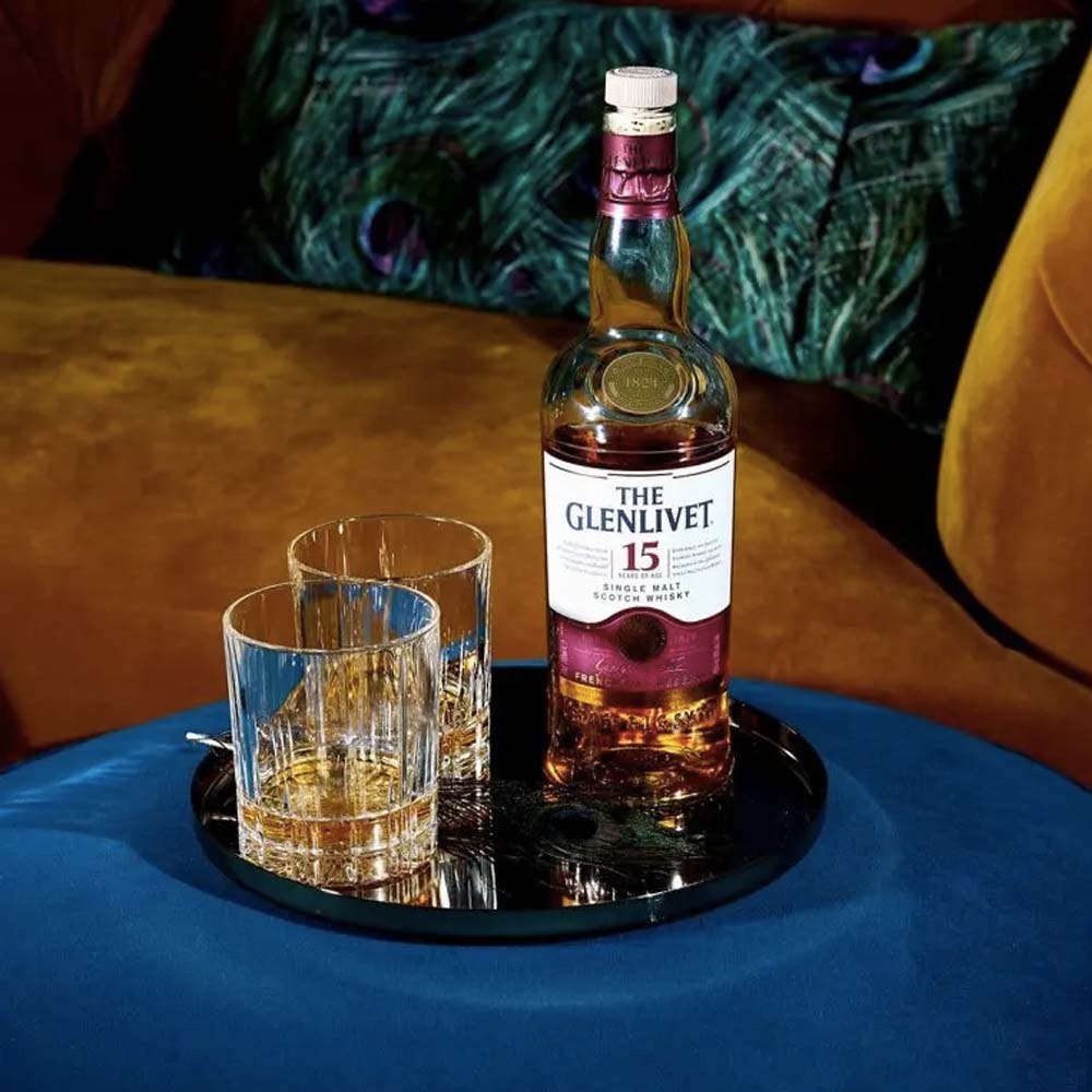 The Glenlivet 15yo Single Malt Scotch Whisky (700mL) - drinkswithdave