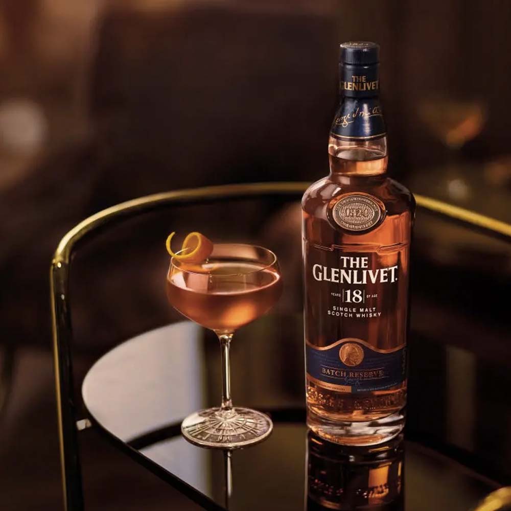 The Glenlivet 18yo Single Malt Scotch Whisky (700mL) - drinkswithdave