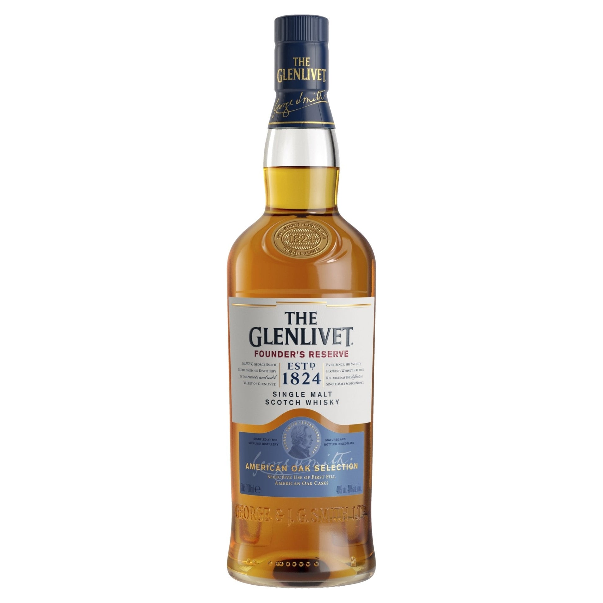 The Glenlivet Founders Reserve Single Malt Scotch Whisky (700mL) - drinkswithdave