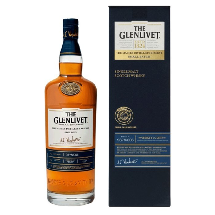 The Glenlivet Master Distillers Reserve Small Batch Scotch Whisky (1L) - drinkswithdave